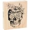 Inkadinkado&#xAE; Floral Skull Wood Stamp